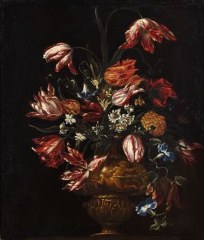 Vaso di fiori, verso il 1650