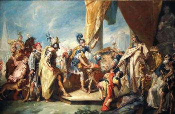 Muzio Scevola davanti a Porsenna