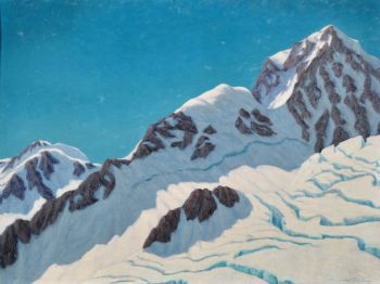 Lyskamm, punta Gnifetti, Monte rosa, 1939