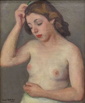 Ragazza che si pettina, 1936