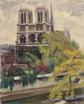 Paris, Notre Dame, 1958