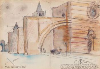 Assisi, Santa Chiara, 15 agosto 1933