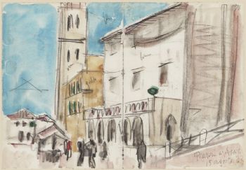 Piazza di Assisi, 15 agosto 1933