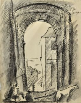 Toledo, arco de la Sangre, 1934