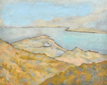 Veduta di Messina, 17 aprile 1943 
