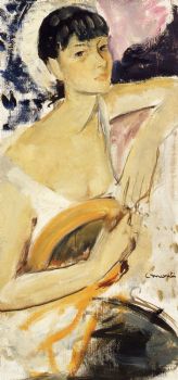 Modella con tamburello (1954)