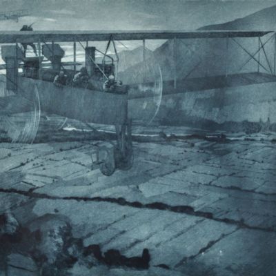 Battaglia aerea, 1915 circa