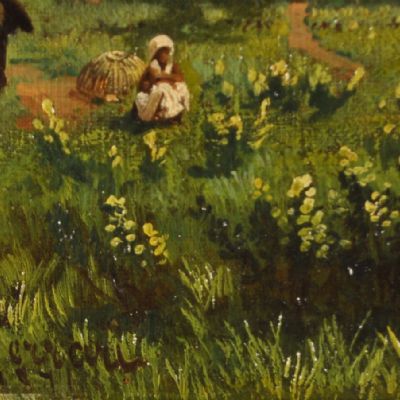 Fattoria di Gaddee in Bangala, 1876