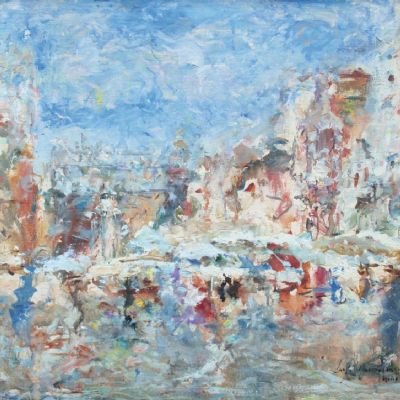 Verona, Piazza delle Erbe, 1951