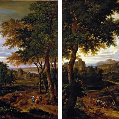 Mercurio e le Ninfe - Ritorno dalla caccia