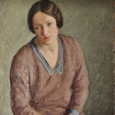 Ragazza seduta, 1932